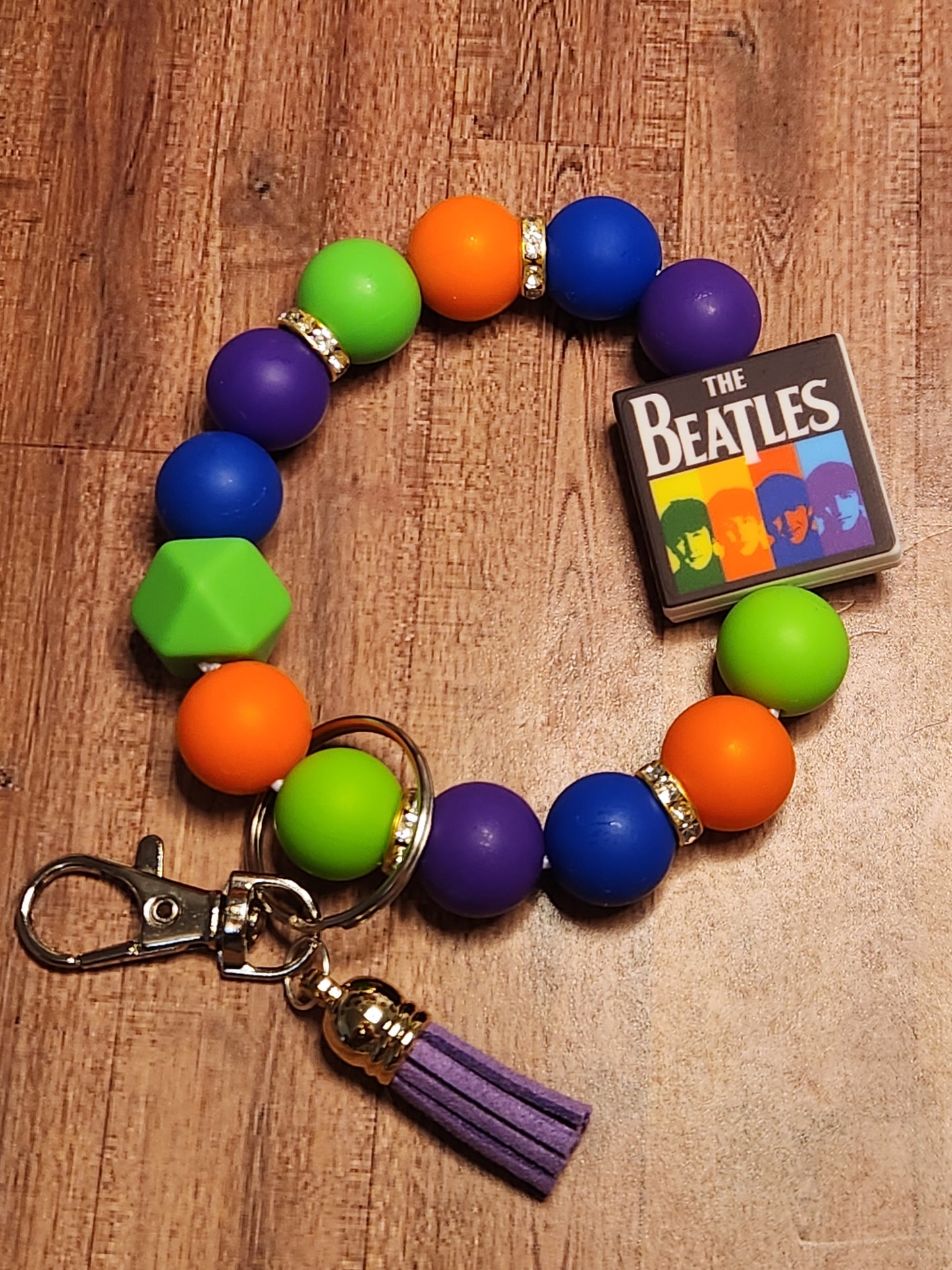 Wristlet: Beatles (multi-color)