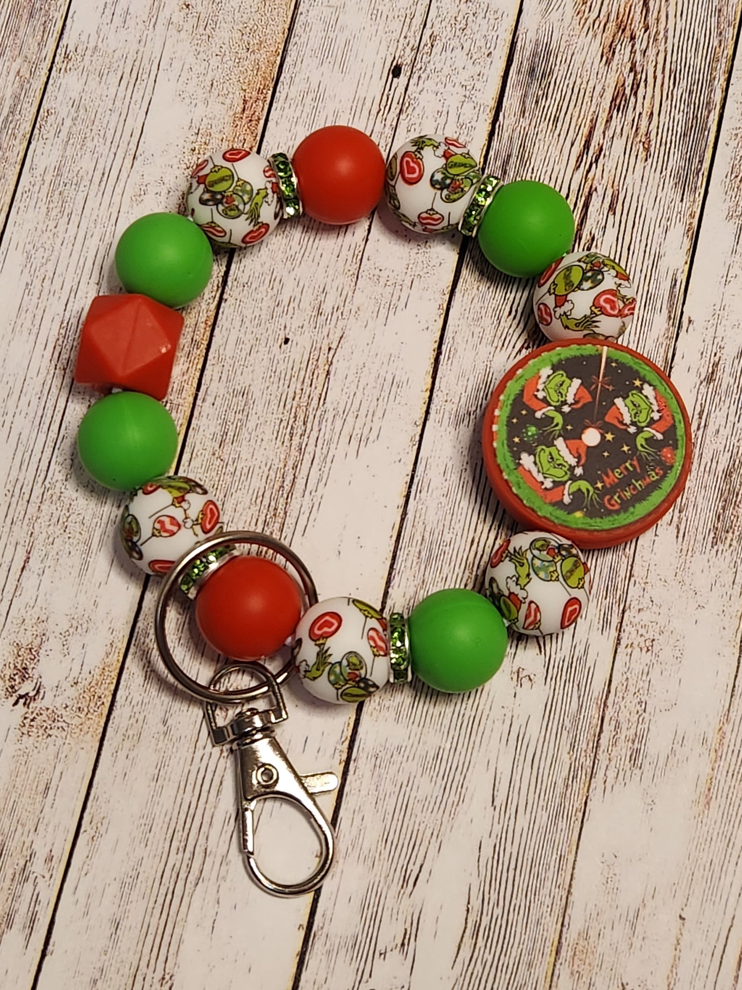 Wristlet: Winter (Merry Grichmas)