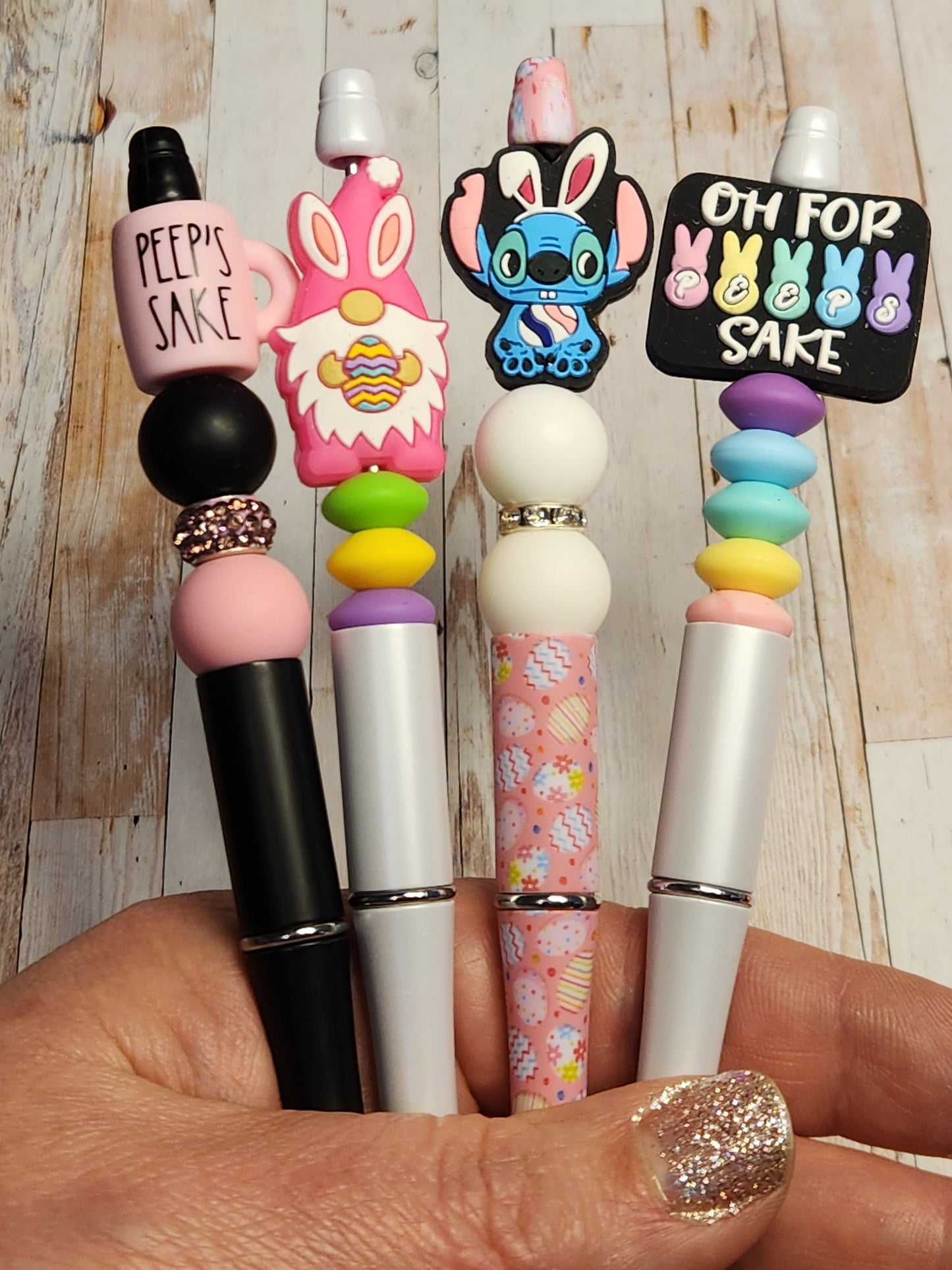 Beaded Pen: Easter (Oh for Peeps Sake)