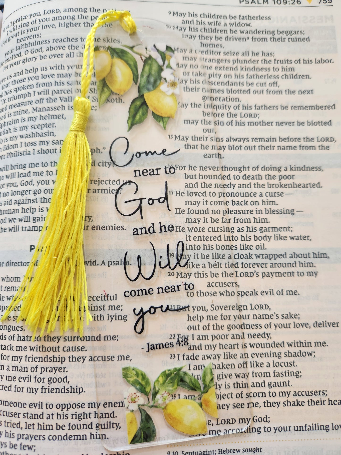 Faith Bookmarks: Come Near to God