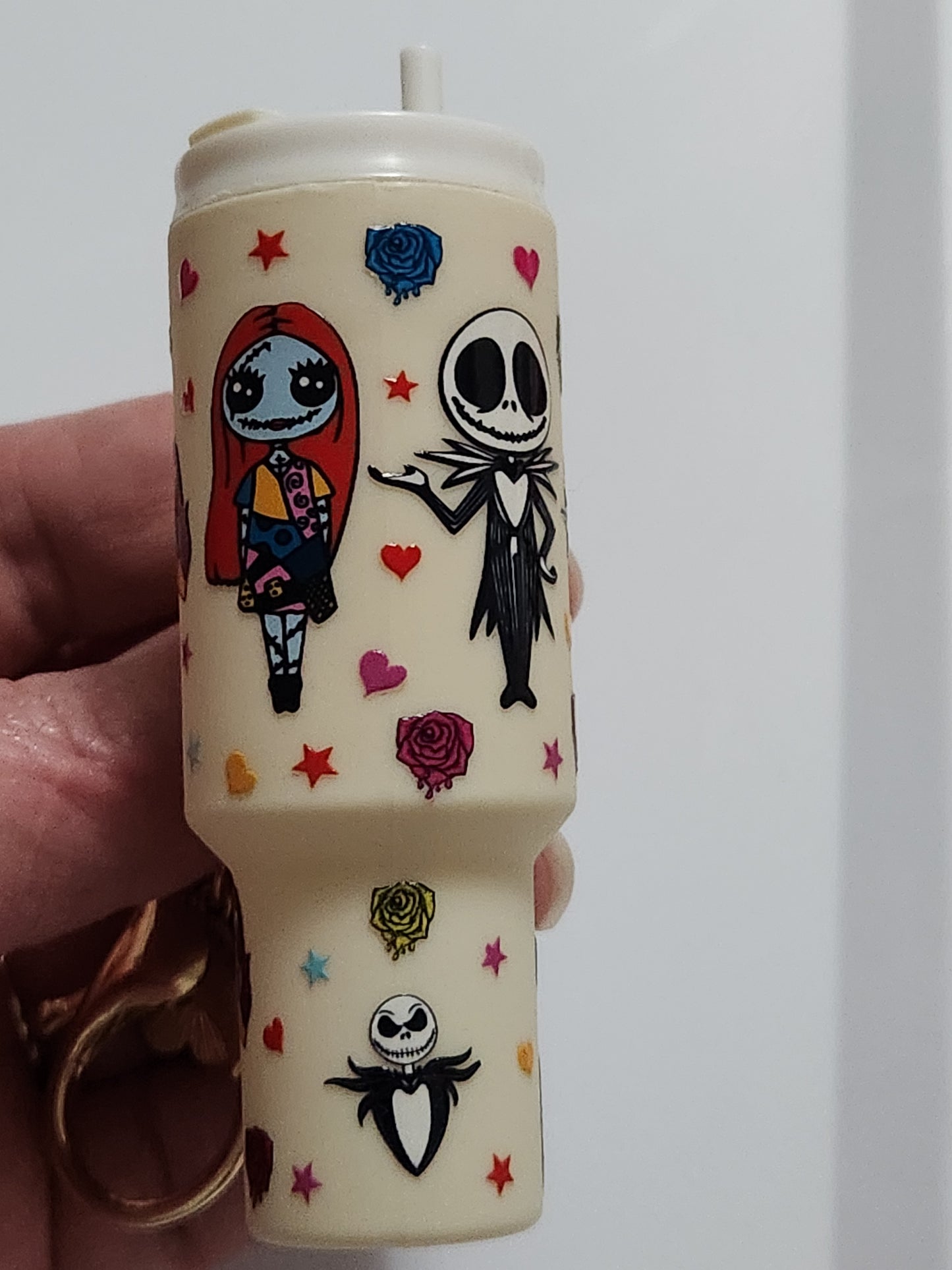 Chapstick Tumbler: Sally and Jack