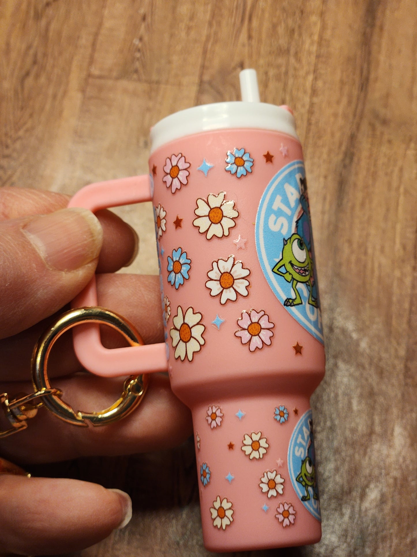 Tumbler Keychain: Monsters, Inc.