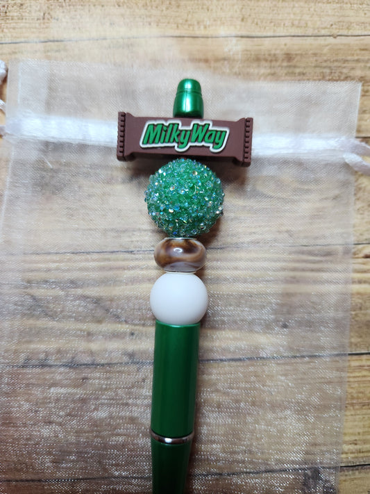 Beaded Pen: Milky Way