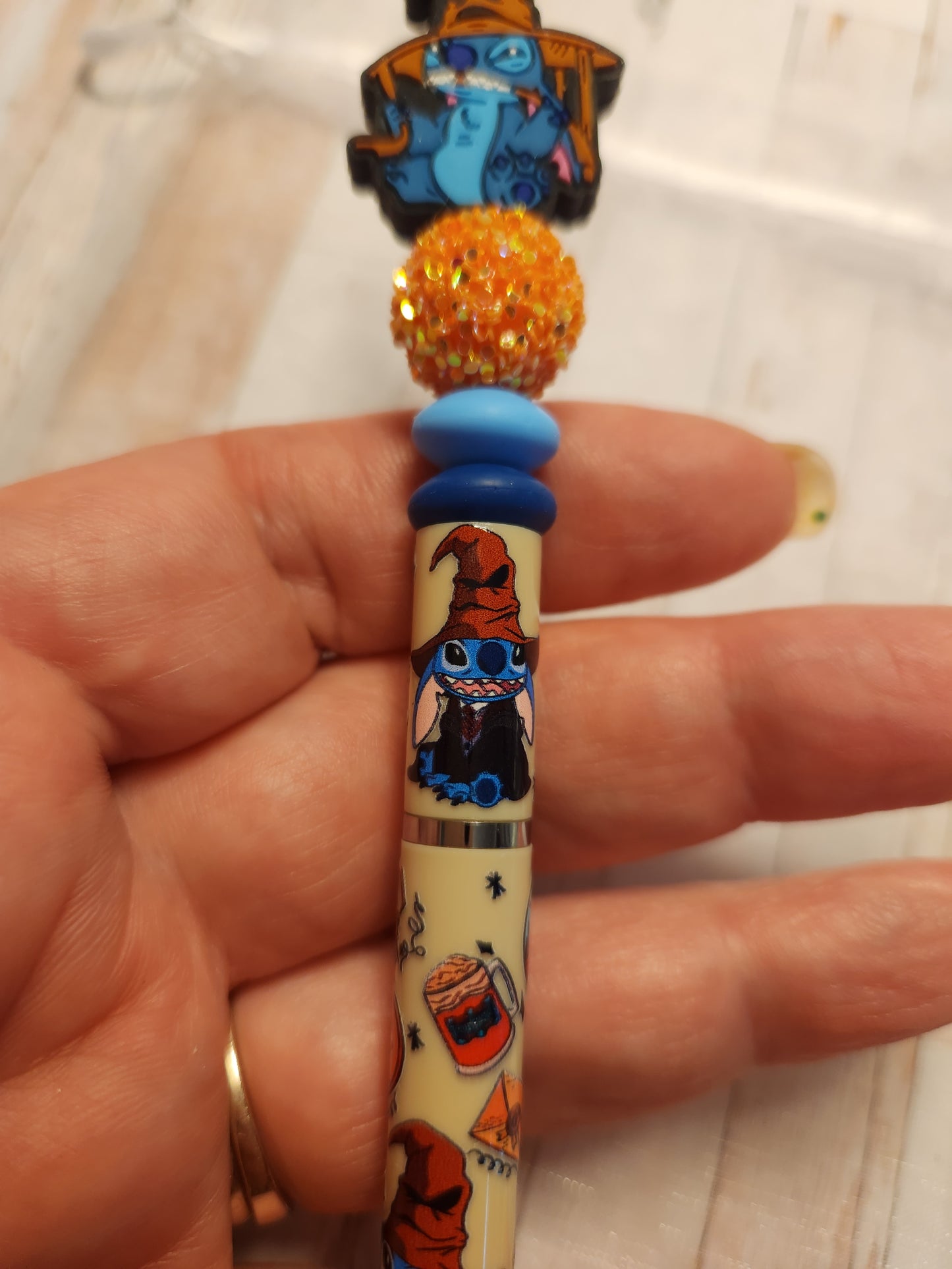 Beaded Pen: Stitch & Potter