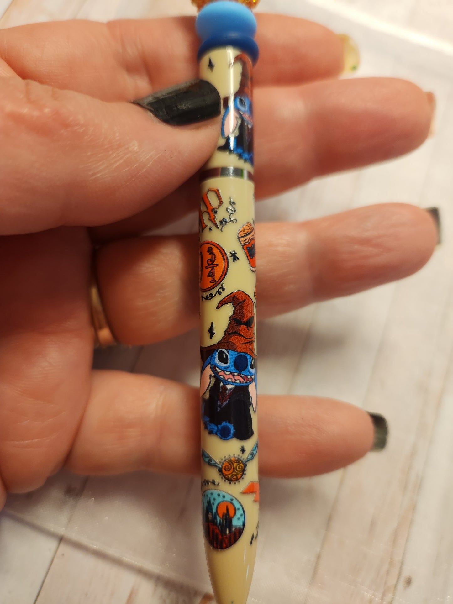 Beaded Pen: Stitch & Potter