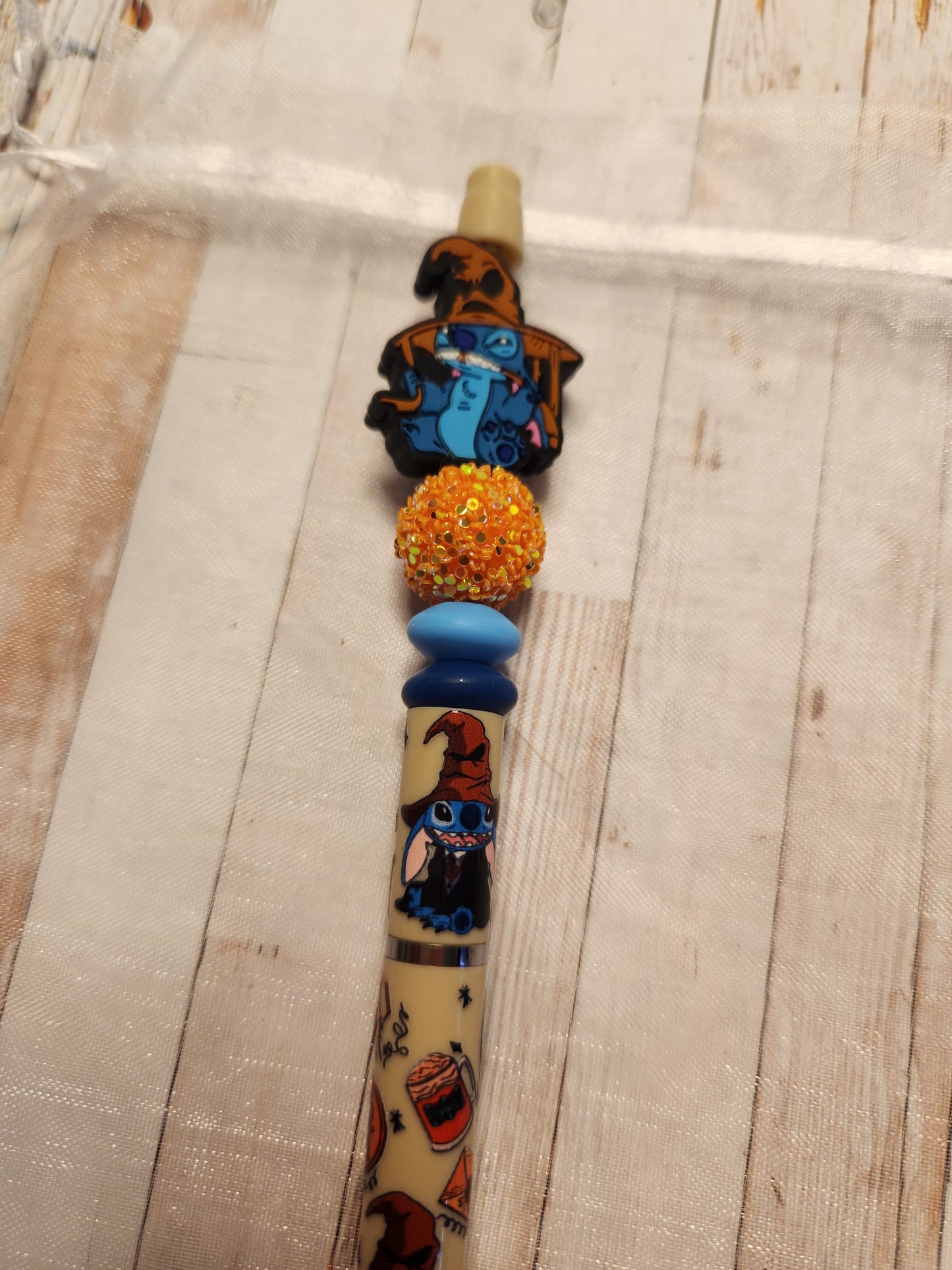 Beaded Pen: Stitch & Potter