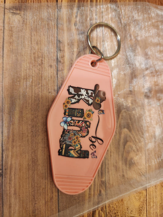 Motel Keychains: Be Kind