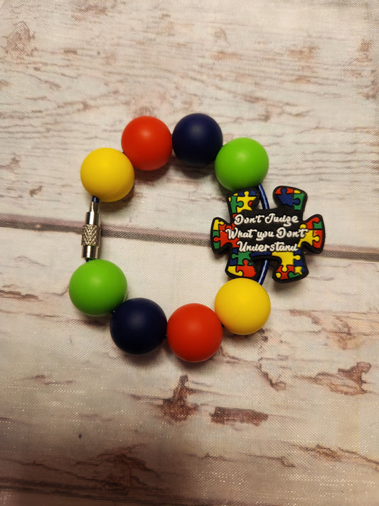 Cup Charm: Autism Awareness