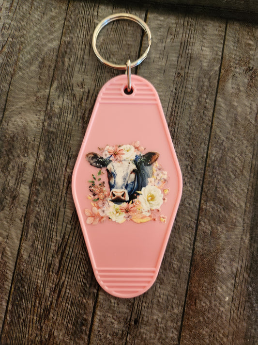 Motel Keychain: Heidi (Cow)