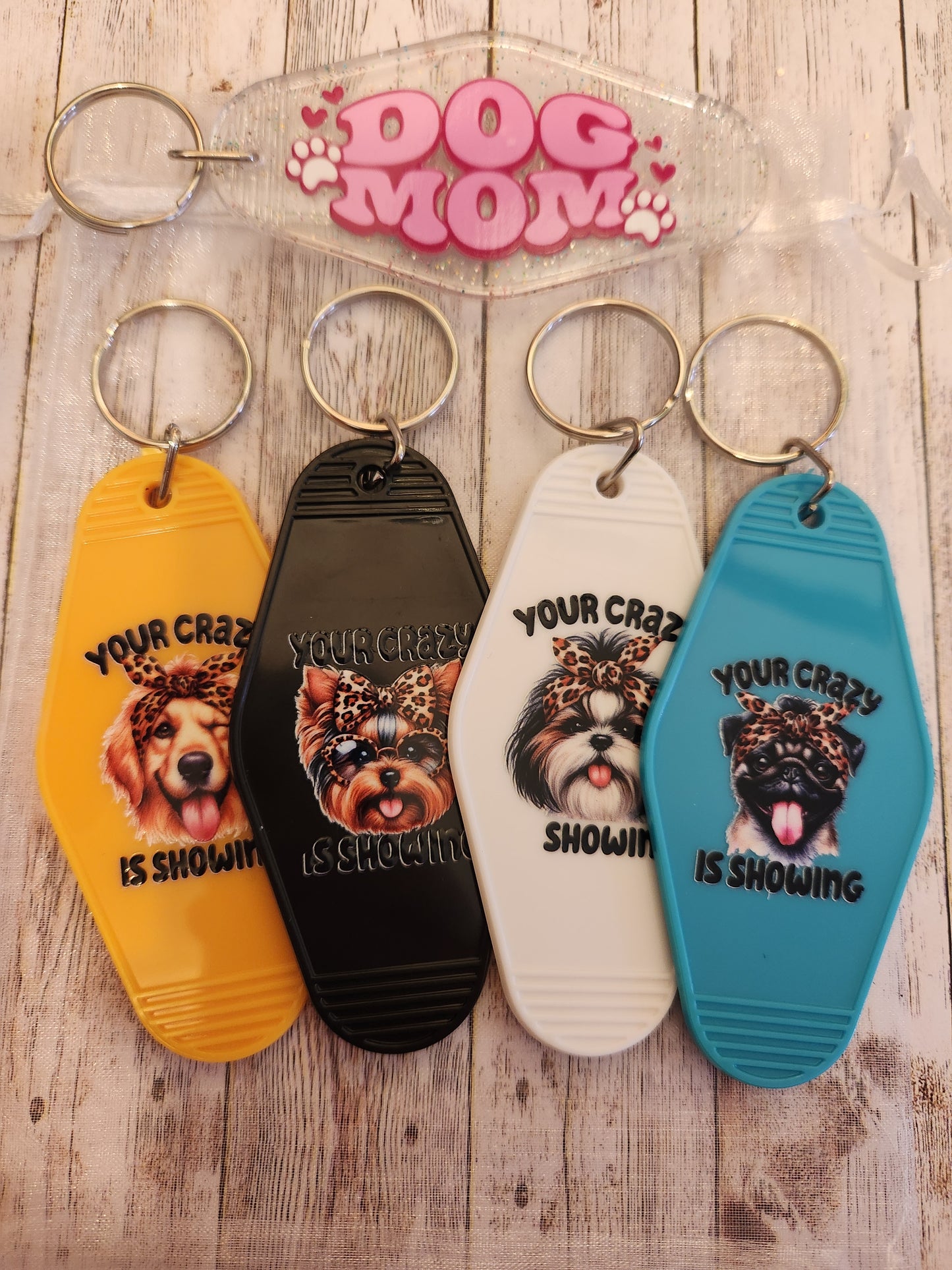 Motel Keychain: Shitzhu Mom