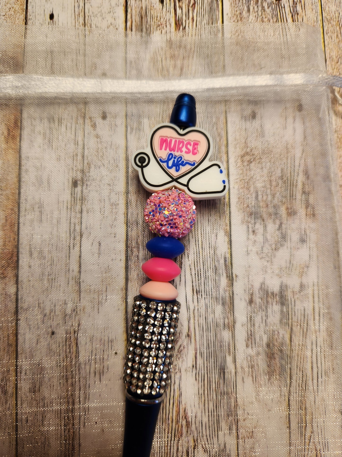 Beaded Pen: Healthcare (Nurse Life/Medical)