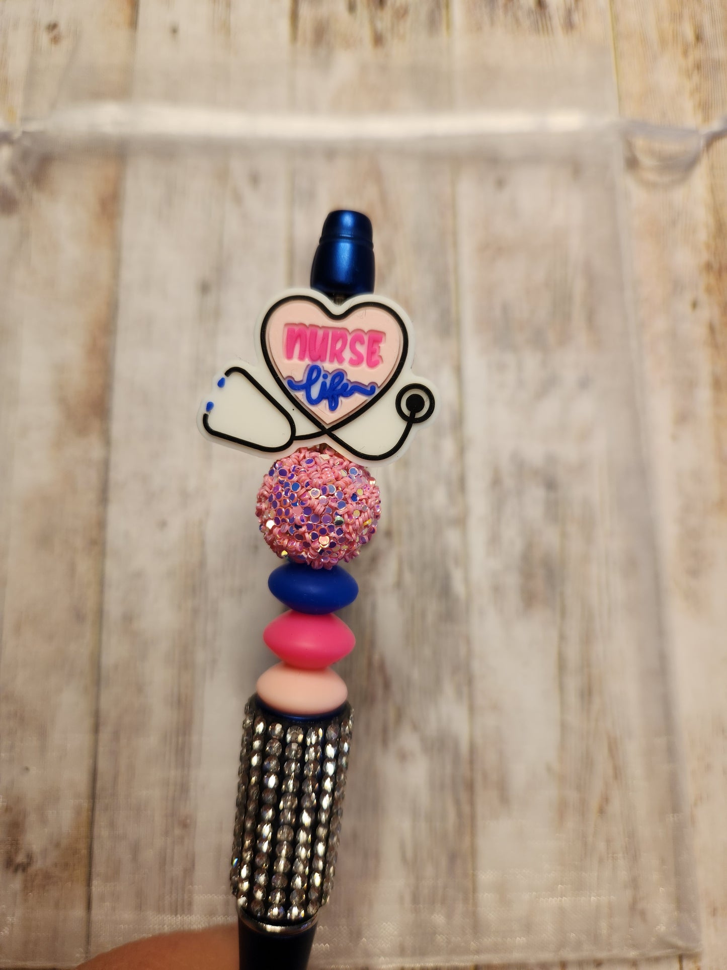 Beaded Pen: Healthcare (Nurse Life/Medical)