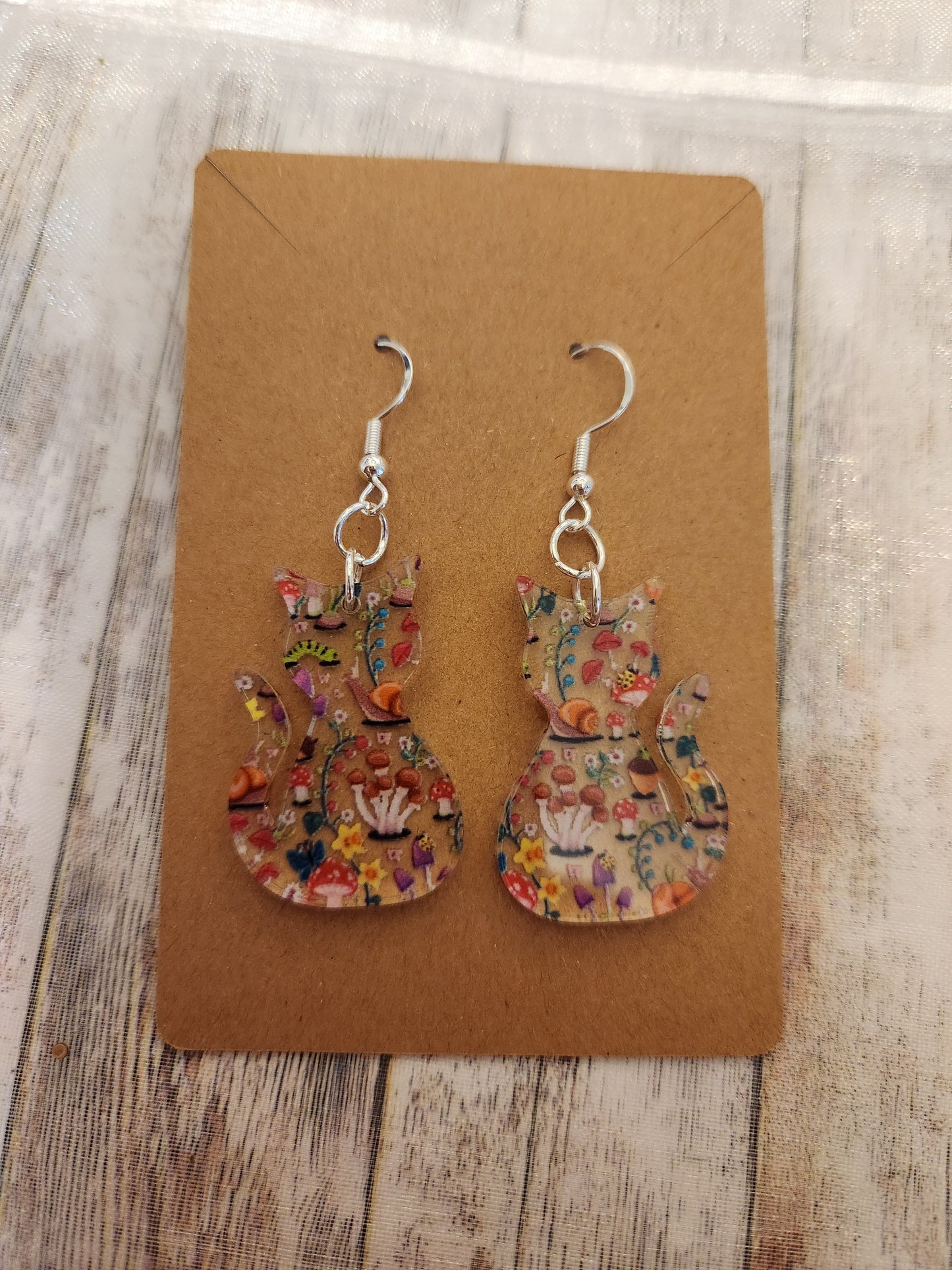 Earrings: Cats (Cat/Whimsical)