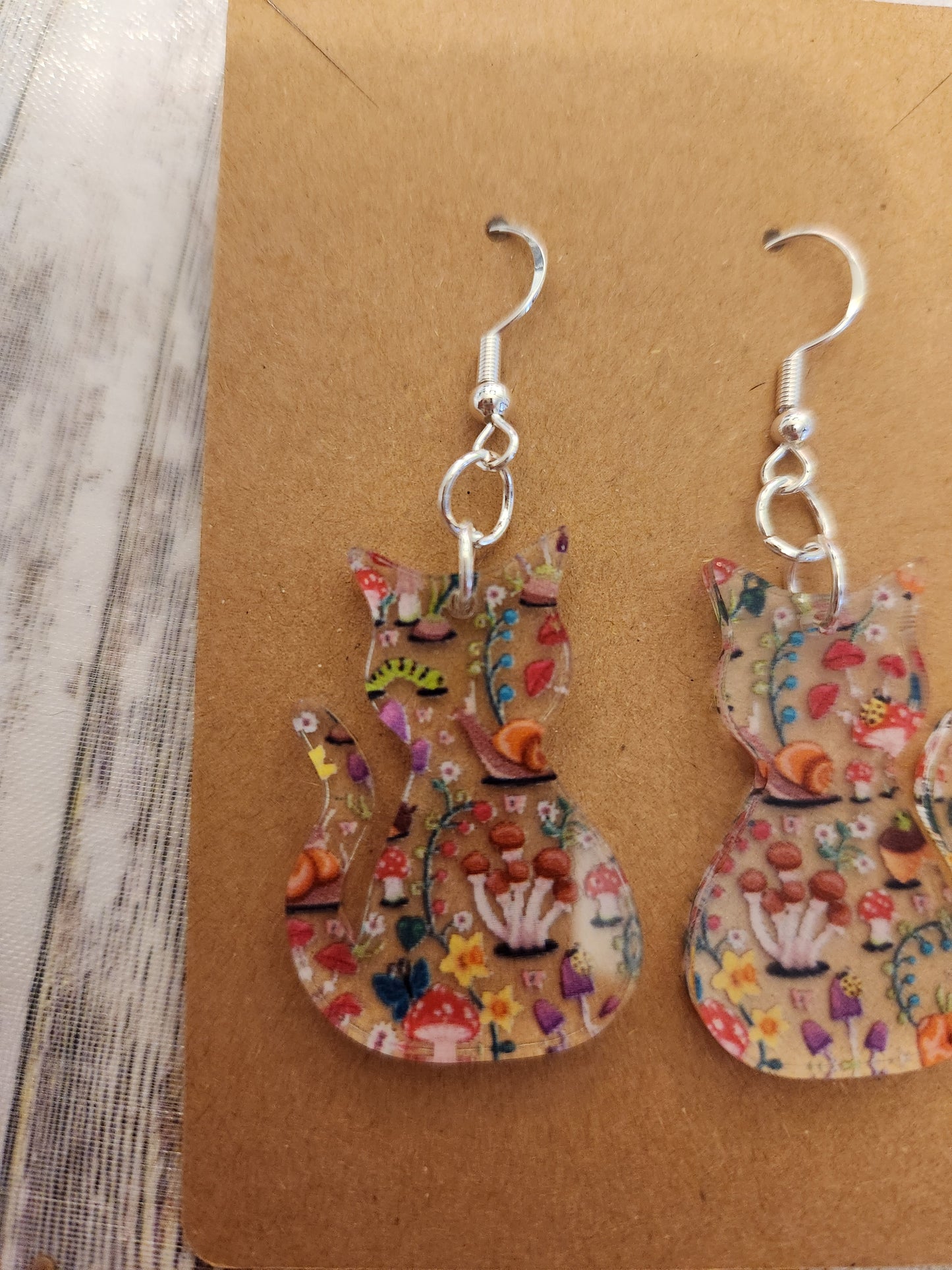 Earrings: Cats (Cat/Whimsical)