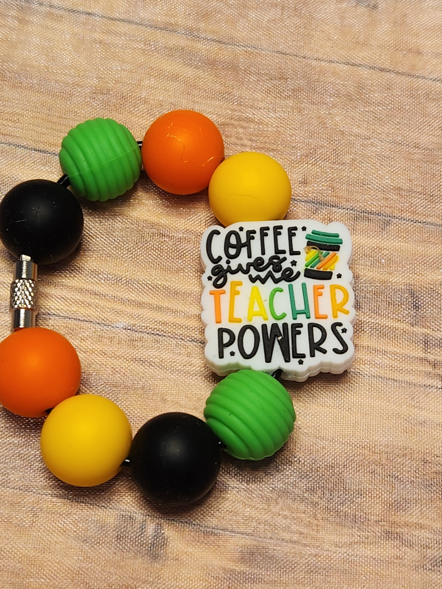 Cup Charms: Coffee Gives Me Teacher Powers