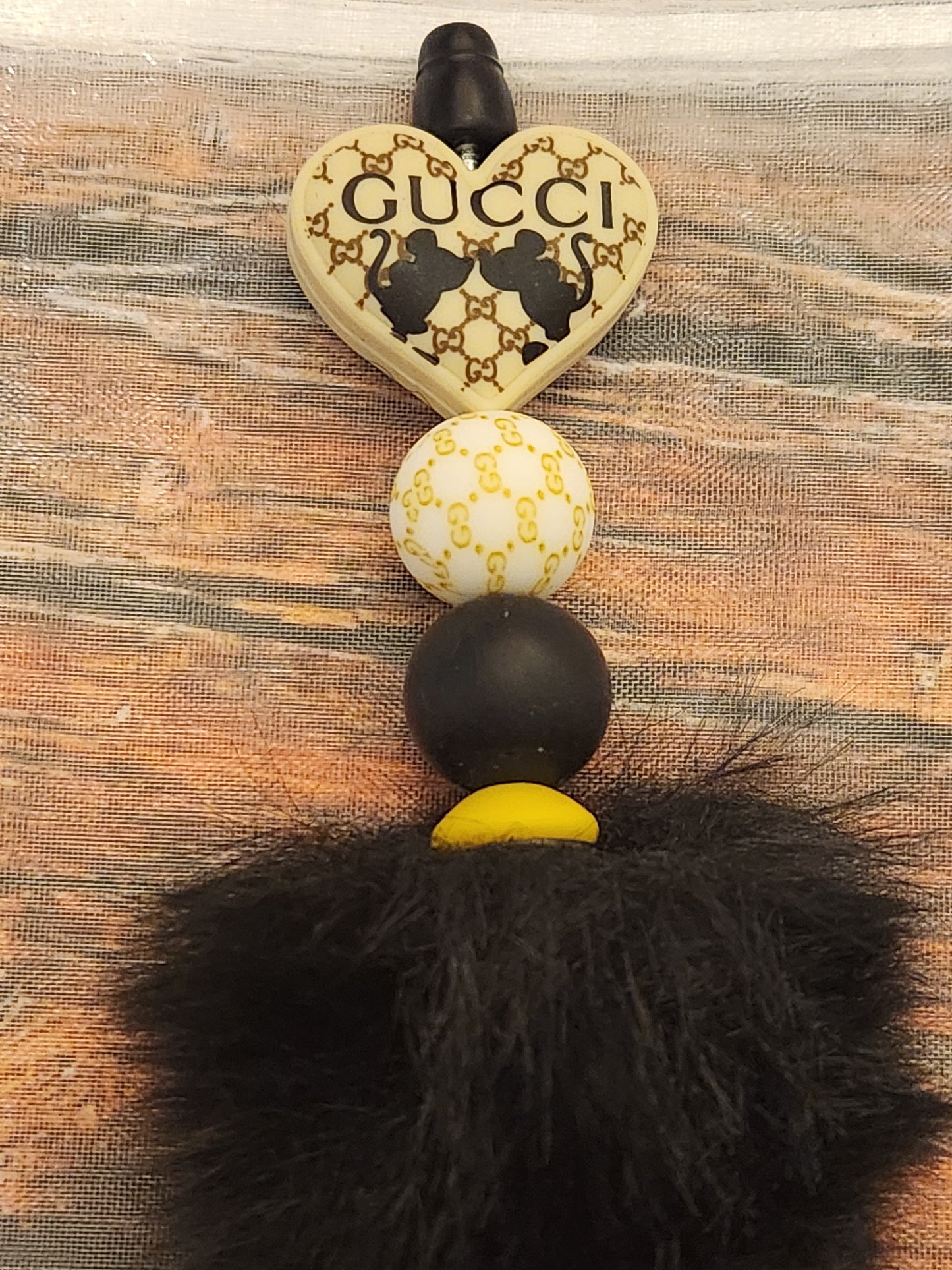 Beaded Pen: Designer (Gucci/Mouse)