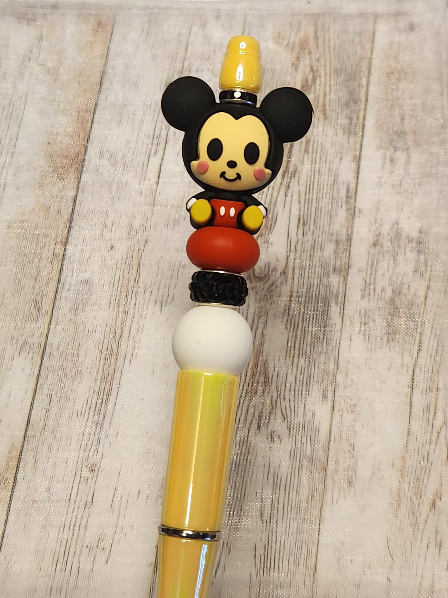 Beaded Pen: Classic Mickey (Mouse)