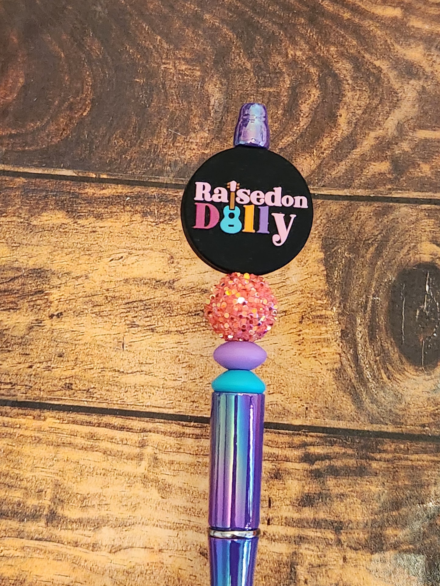 Beaded Pen: Raised on Dolly