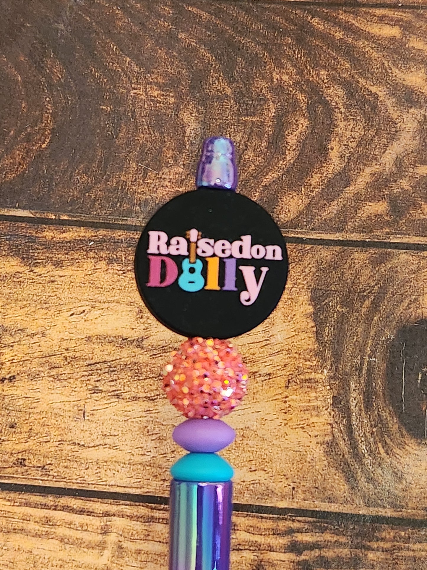 Beaded Pen: Raised on Dolly