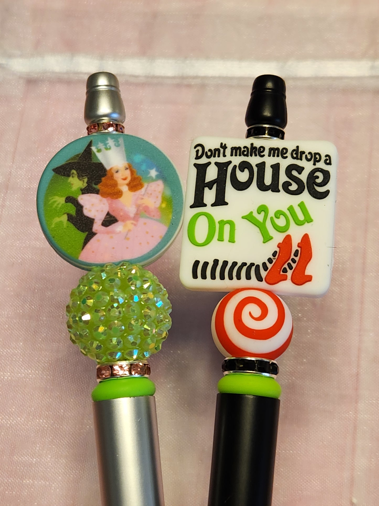 Beaded Pen: Wizard of Oz (Don't make me drop a house on you)