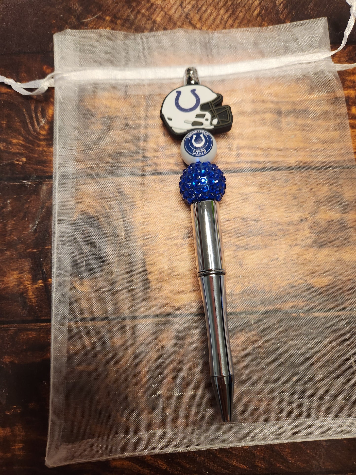 Beaded Pen: Indianapolis (Colts, football)