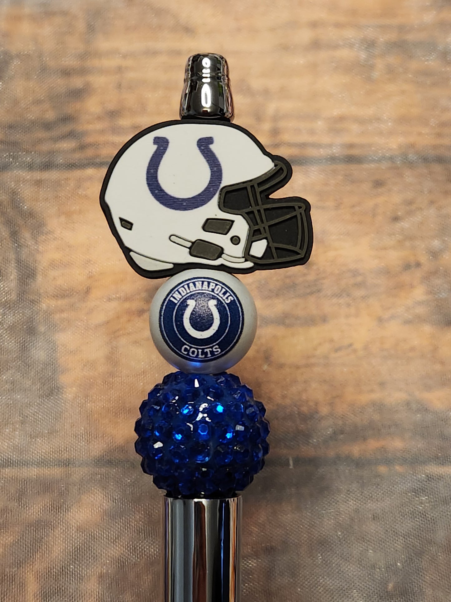 Beaded Pen: Indianapolis (Colts, football)