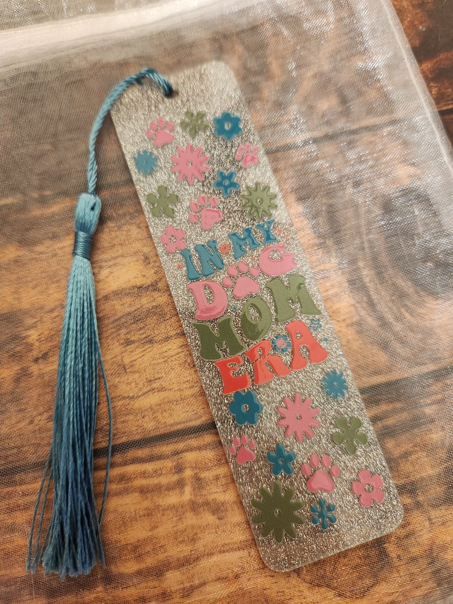 Acrylic Bookmark: Dog Mom