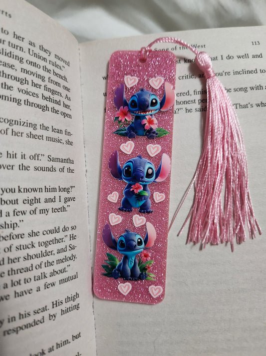 Acrylic Bookmark: Stitch