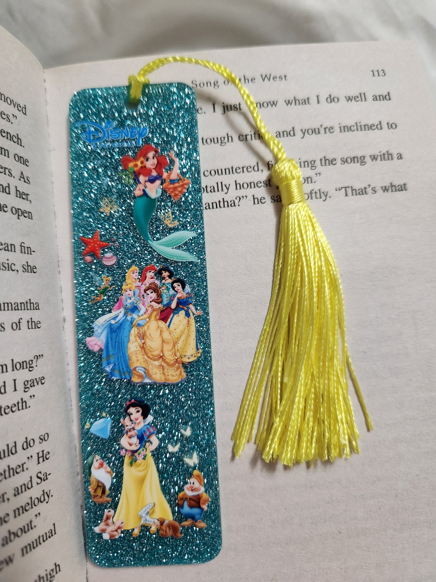 Acrylic Bookmark: Disney Princess