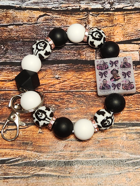 Wristlet: Pretty and Scary (Horror guys)