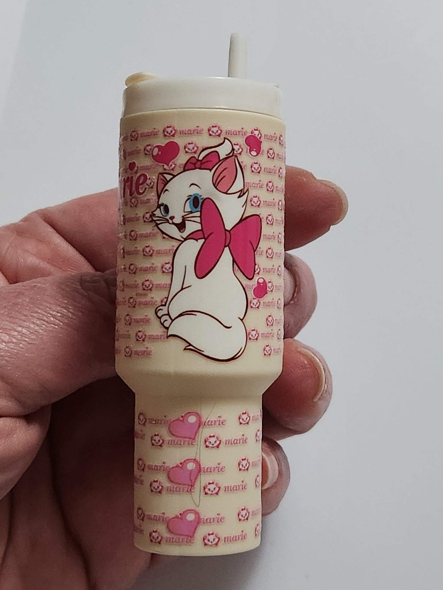 Chapstick Tumbler: Disney Kitty