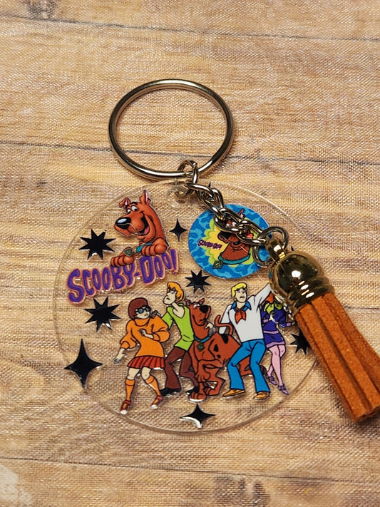 Circle Keychain: Scooby Doo and Gang