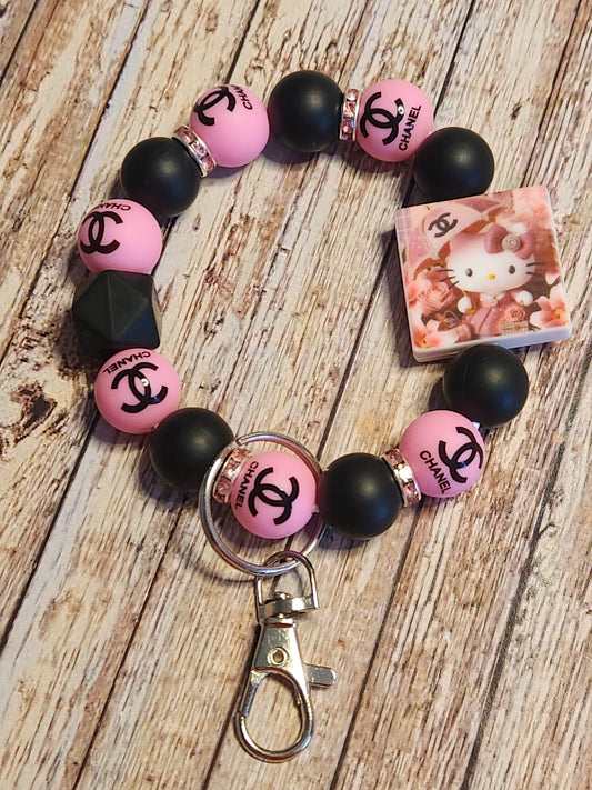 Wristlet: Designer (Chanel, Kitty)