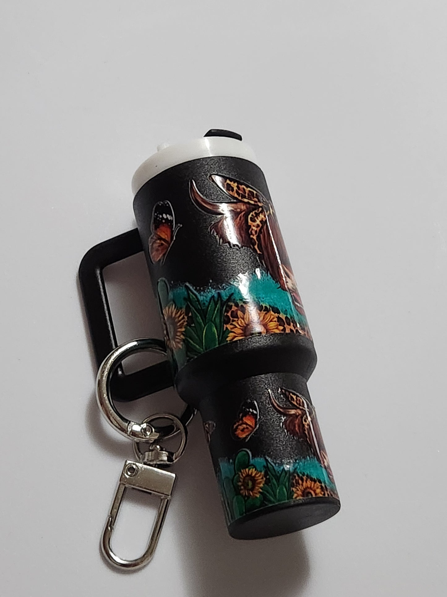 Chapstick Tumbler: Sunflower Cow