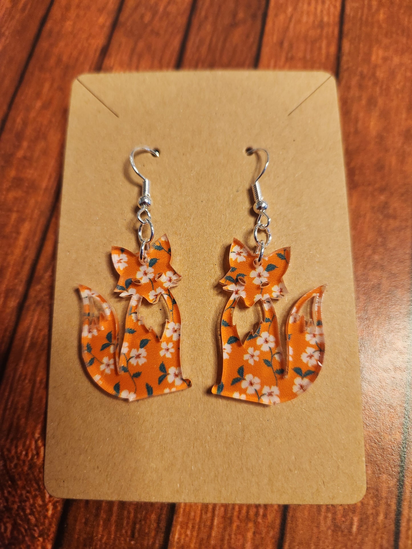 Earrings: Fox