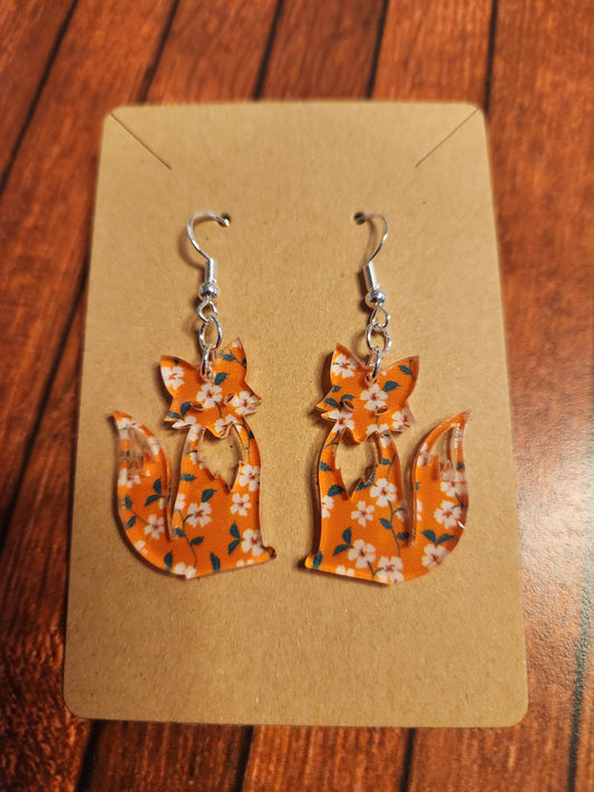 Earrings: Fox