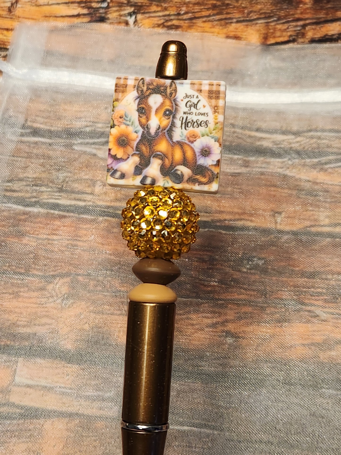 Beaded Pen: Just a girl who loves horses