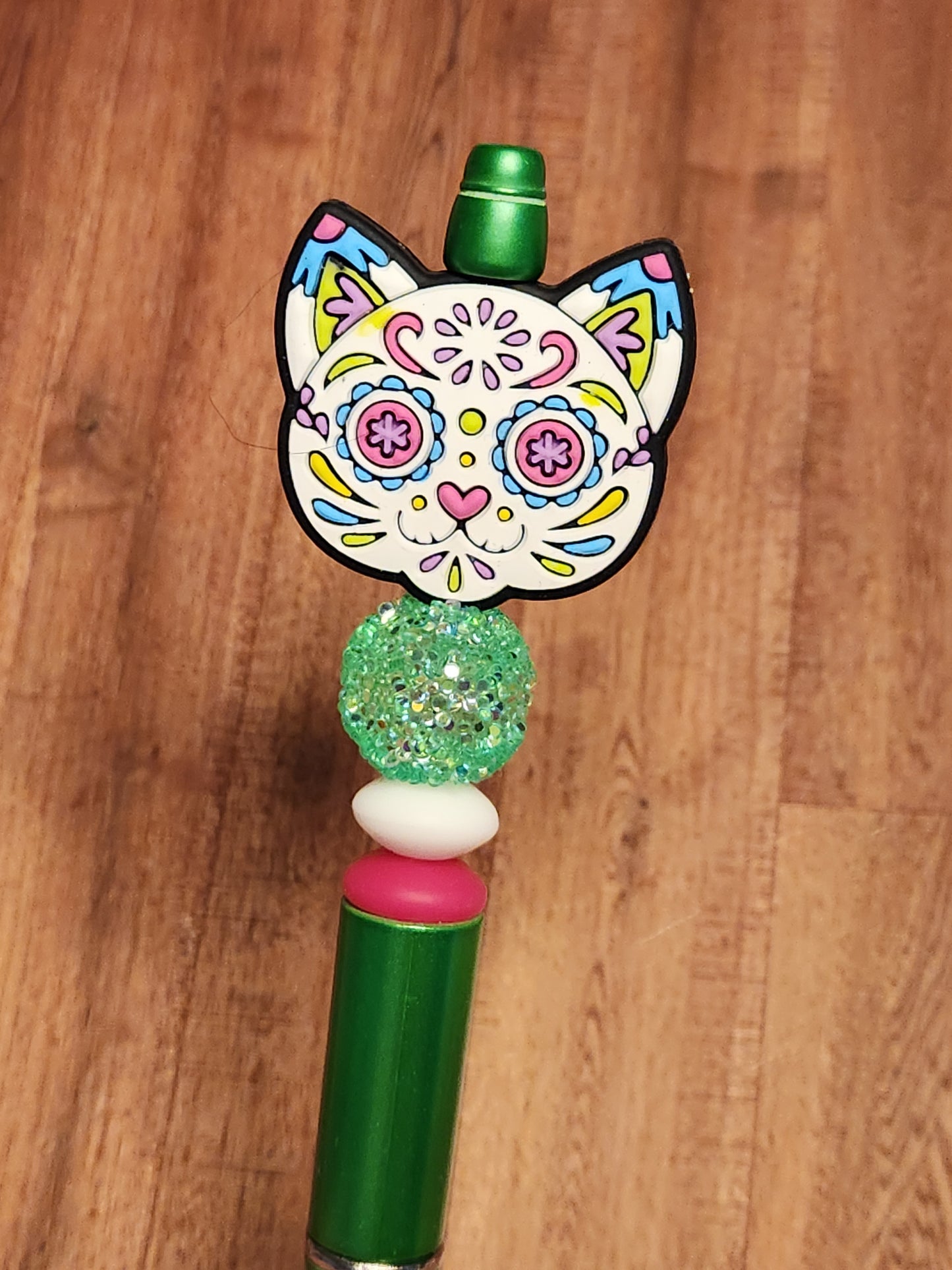 Beaded Pen: Pets (Artsy Cat)