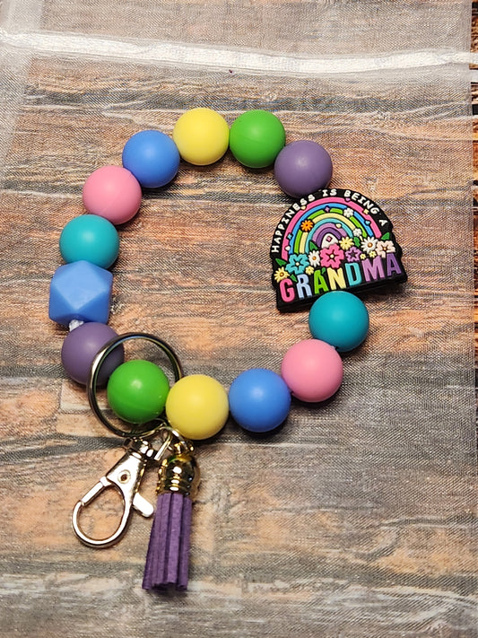Wristlet: Happiness is being a Grandma.