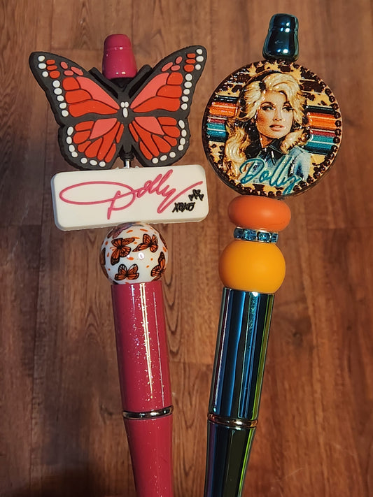 Beaded Pen: Dolly (Western)