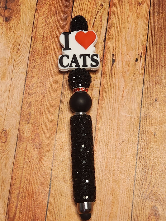 Stylus Pen: I love Cats