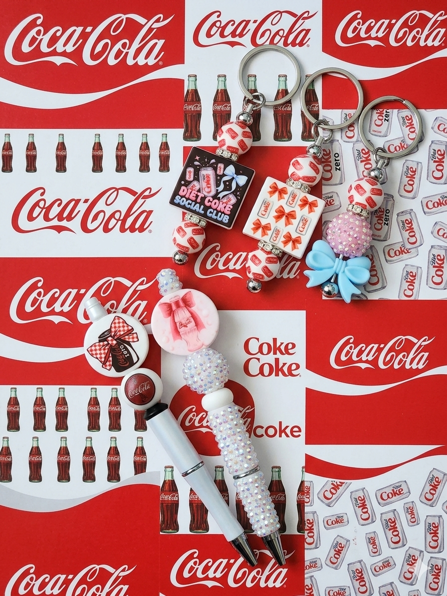 Keychains: Diet Coke Social Club