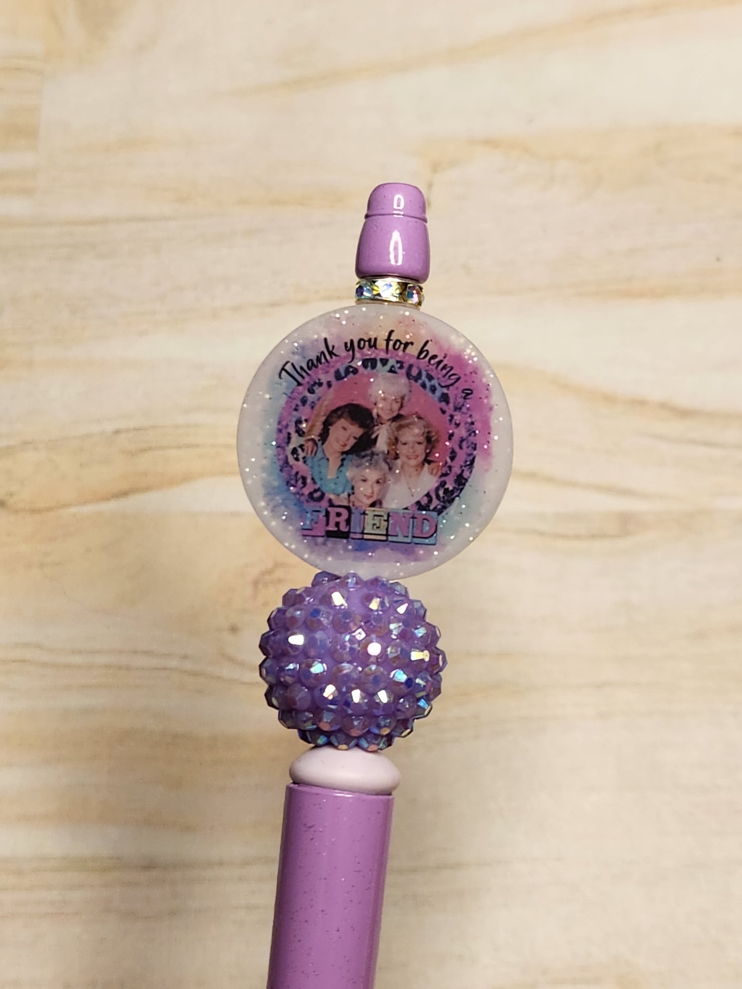 Beaded Pen: Golden Girls (#2)