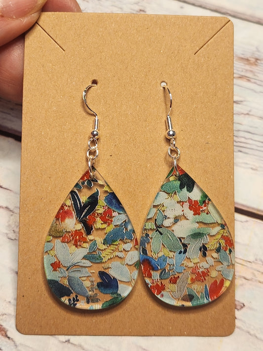 Earrings:Winter (Flowers)