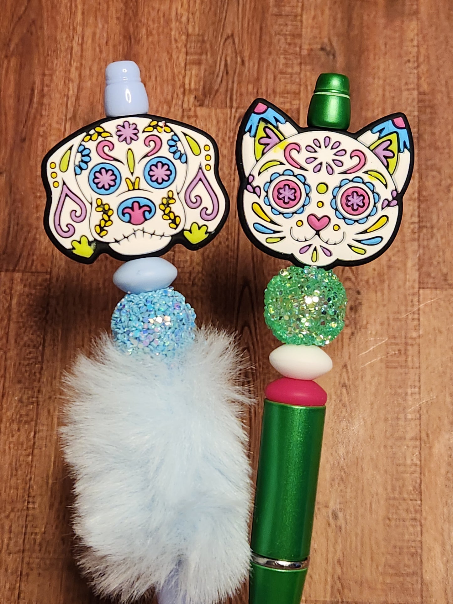 Beaded Pen: Pets (Artsy Cat)