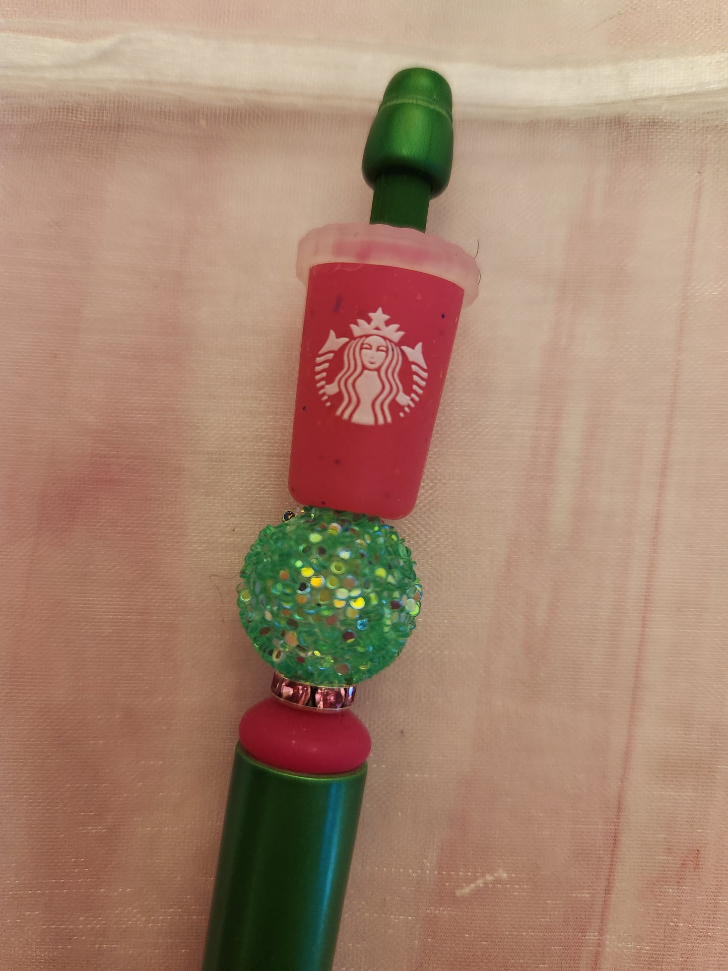 Beaded Pen: Coffee (Bucs drink)