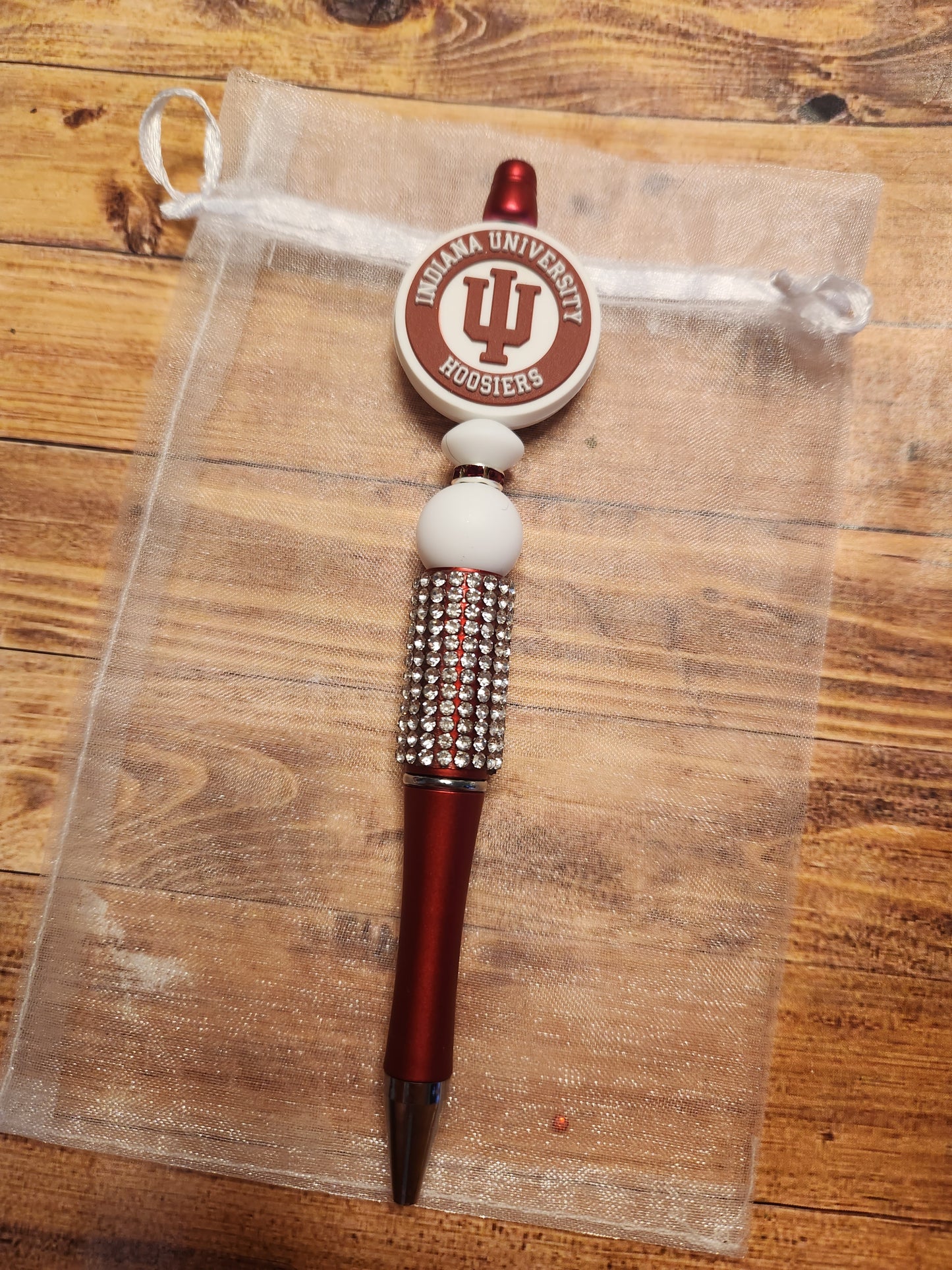 Beaded Pen: Indiana #8