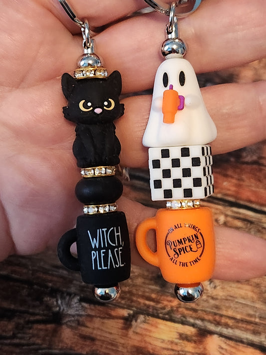 Keychains: Pumpkins Spice Ghost