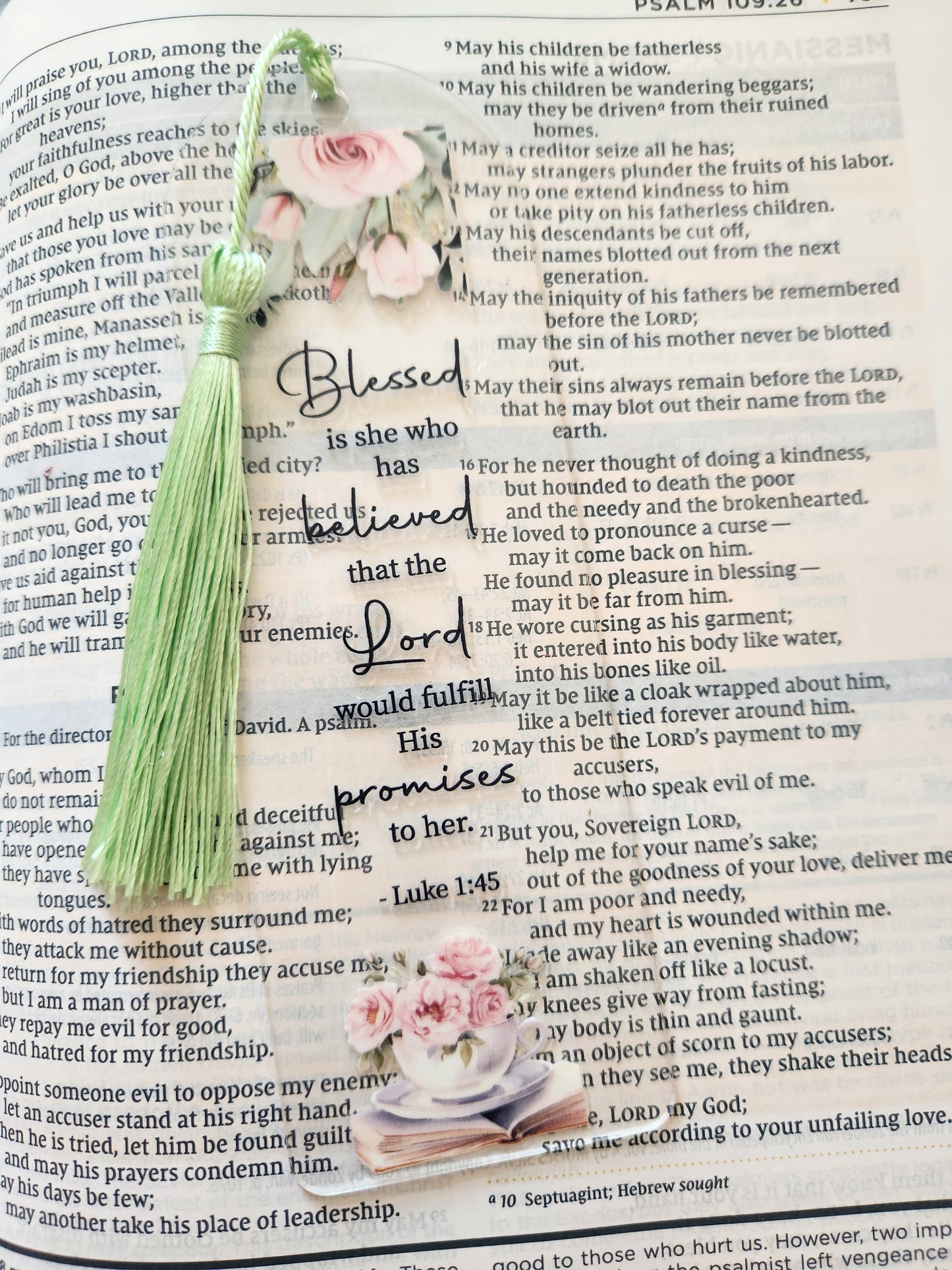 Faith Bookmarks: Blessed is she who has believed