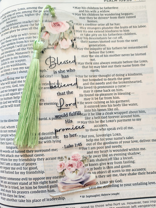 Faith Bookmarks: Blessed is she who has believed